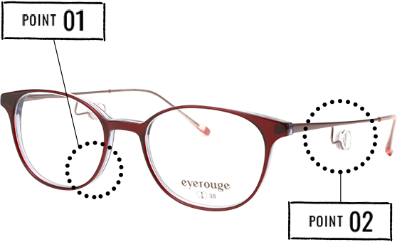 eyerouge｜眼鏡市場（メガネ・めがね）