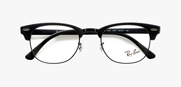 美品 Ray-Ban 【G】メガネフレーム RB5154 クラブマスター