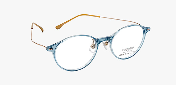 ZEG-506 CLBLU｜メガネフレーム｜眼鏡市場（メガネ・めがね）