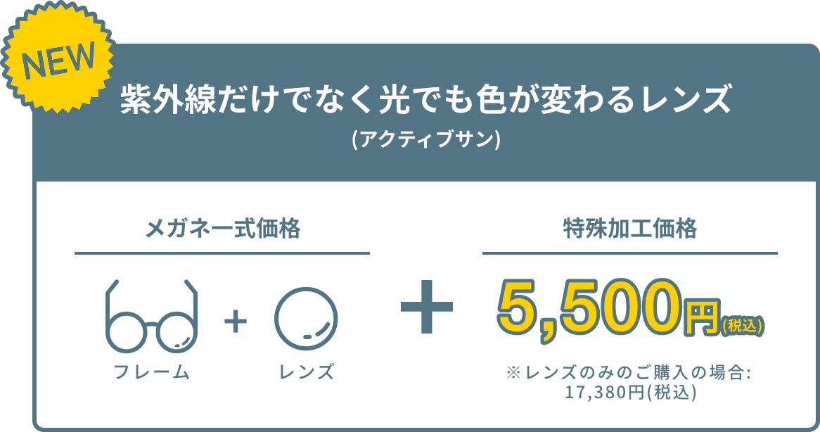 魔法の調光レンズの魅力と便利さ