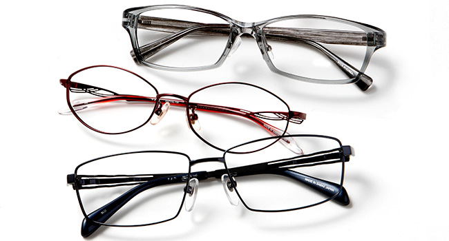素材でメガネを選ぼう｜ファッションから機能性重視のデイリーユースまで｜眼鏡市場（メガネ・めがね）