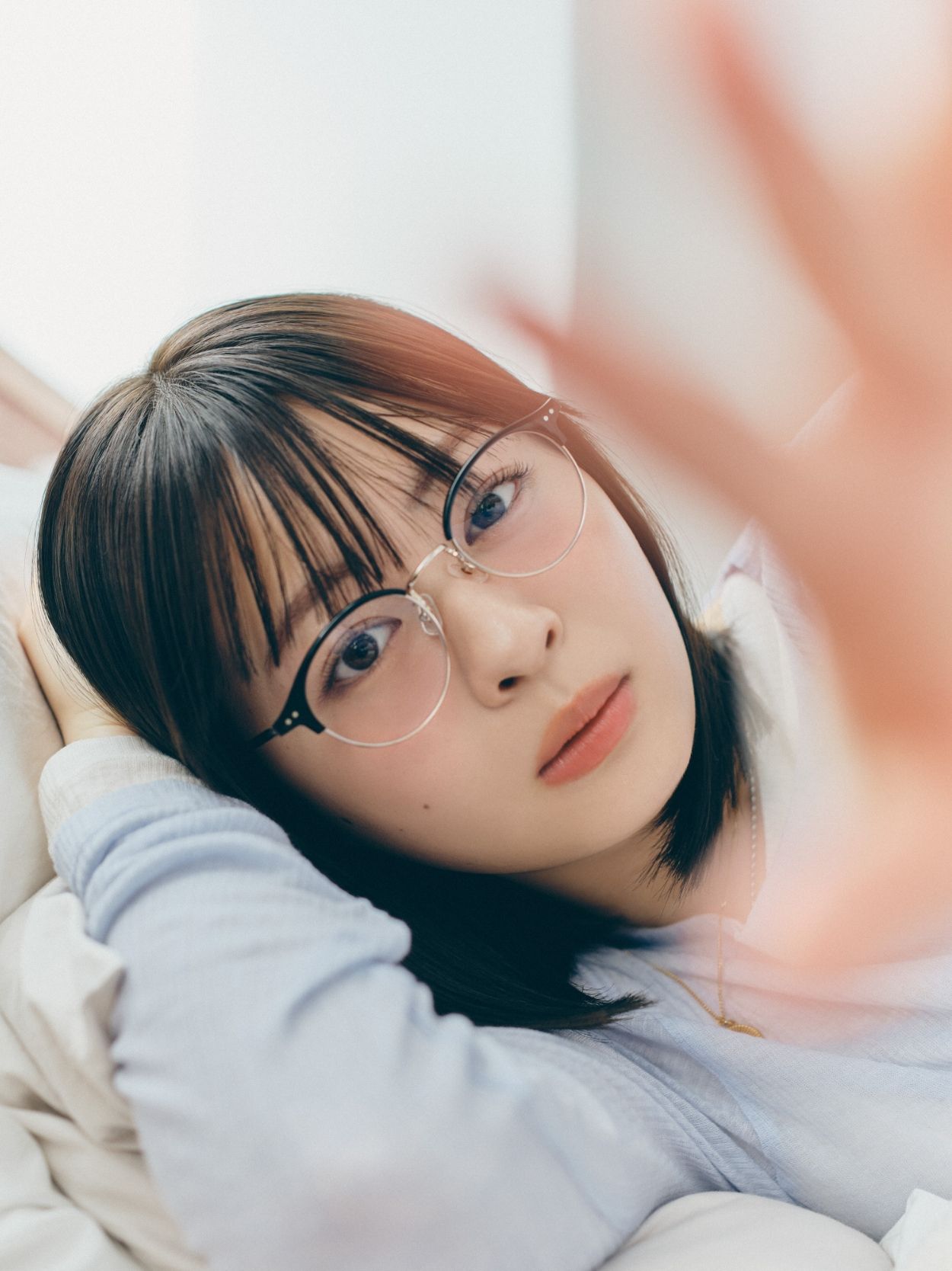 【極美品 度あり】 眼鏡市場 メガネ 銀 白 ANU AN-08 極美品 度あり】 眼鏡市場 メガネ 銀 白 ANU AN-08｜Yahoo!フリマ（旧