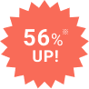 56% UP!