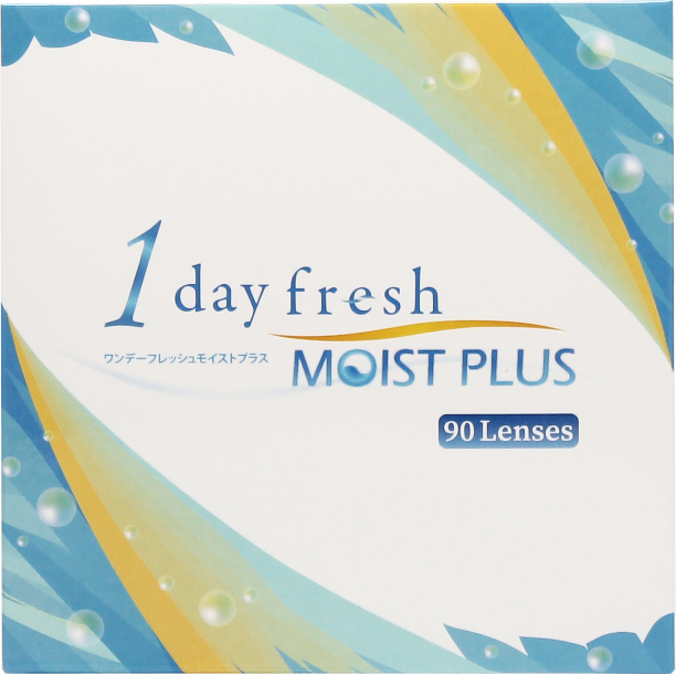 ワンデーフレッシュモイストプラス 90枚入りパッケージ