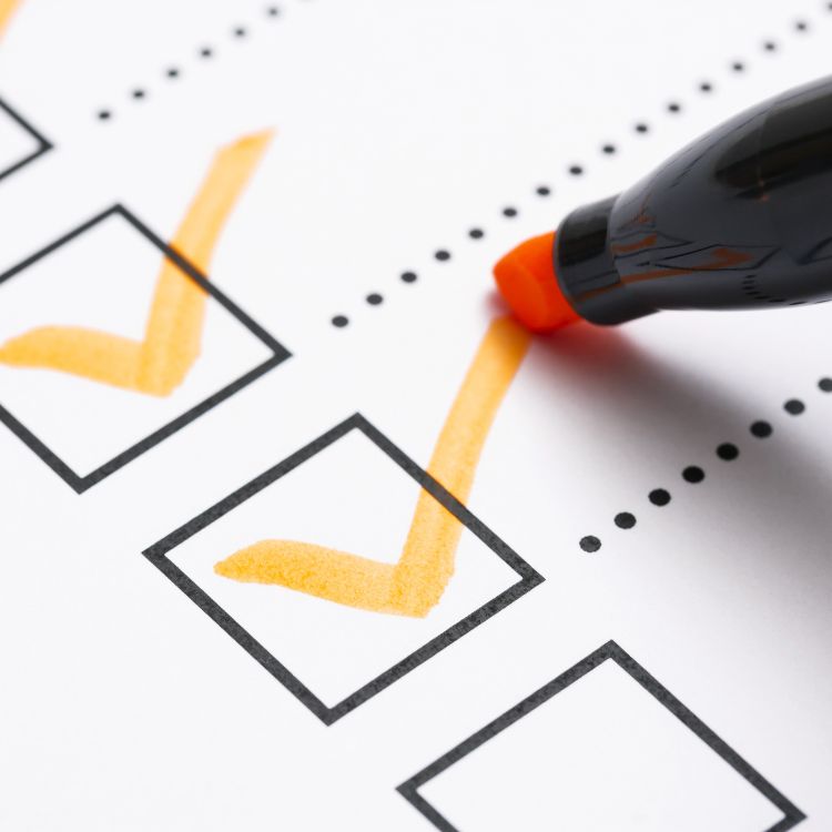 チェックマークの画像