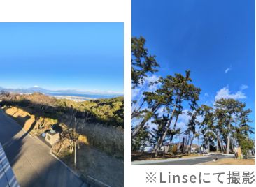 実際にLinseで撮影された画像