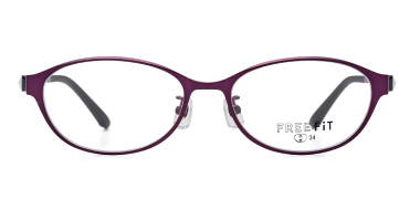 写真：FREE FIT「FFT-097」のパープルを正面から見た様子