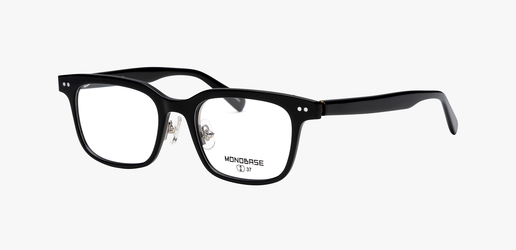 MONOBASE MOB-5011 メガネ 黒 ブラック MONOBASE MOB-5011(54 ﾌﾞﾗｯｸ): メガネフレーム｜眼鏡市場【公式