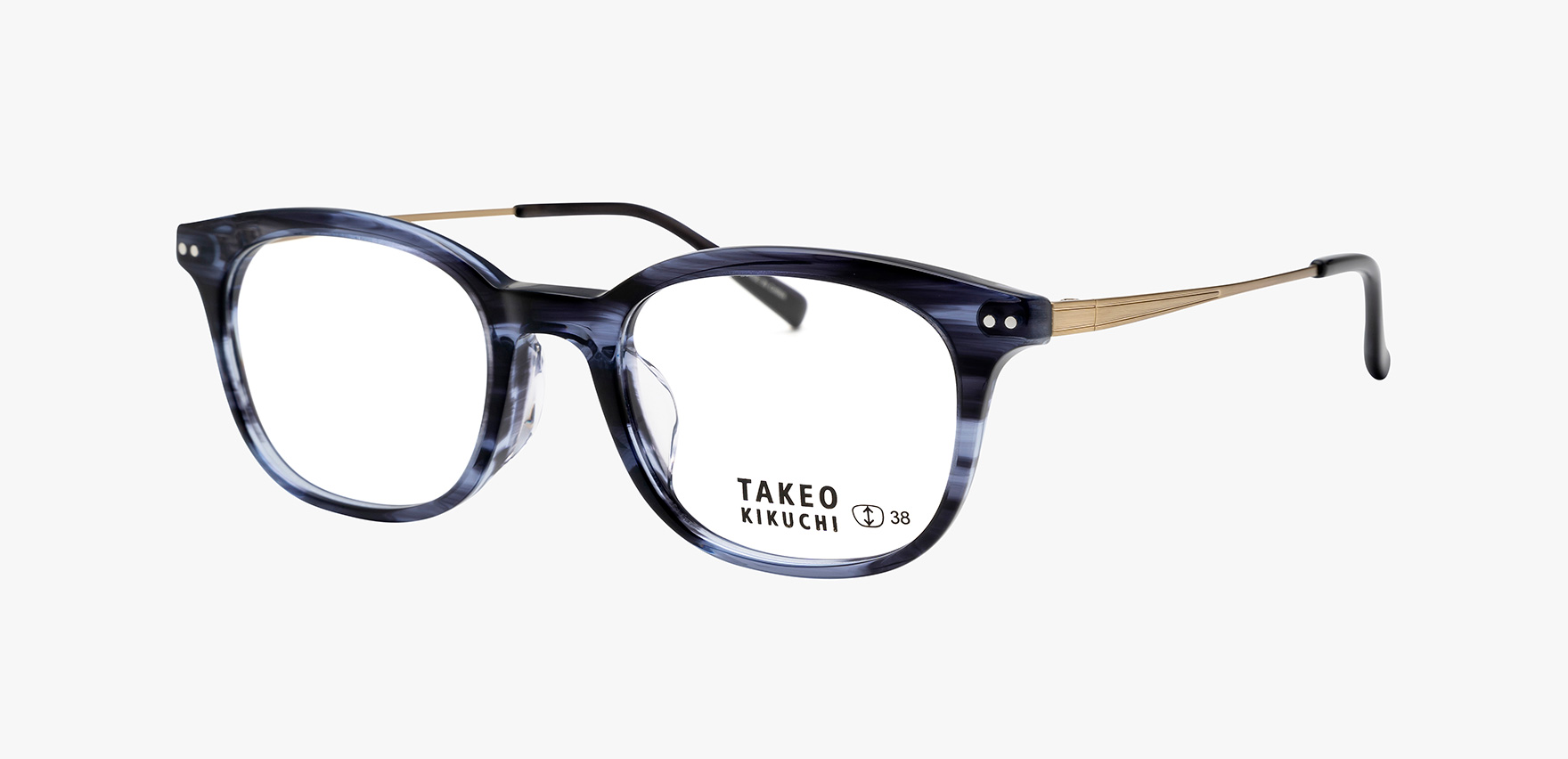 眼鏡市場 TAKEO KIKUCHI (タケオキクチ) TKO-409 デミブラウン