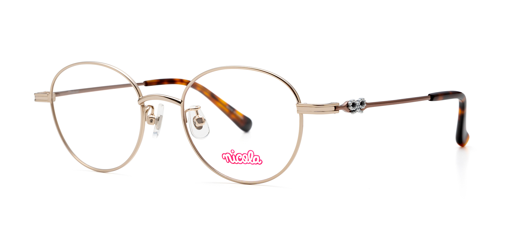 nicola-047 ゴールド/ブラウン 47
