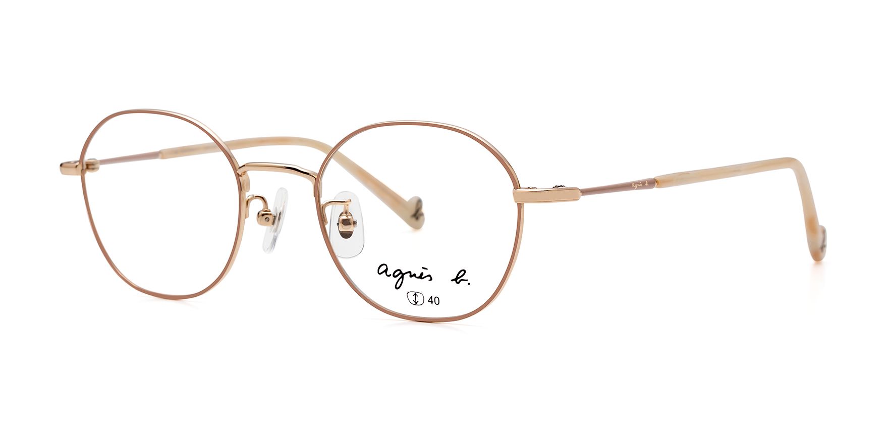 agnes b anb-237 ベージュ 48