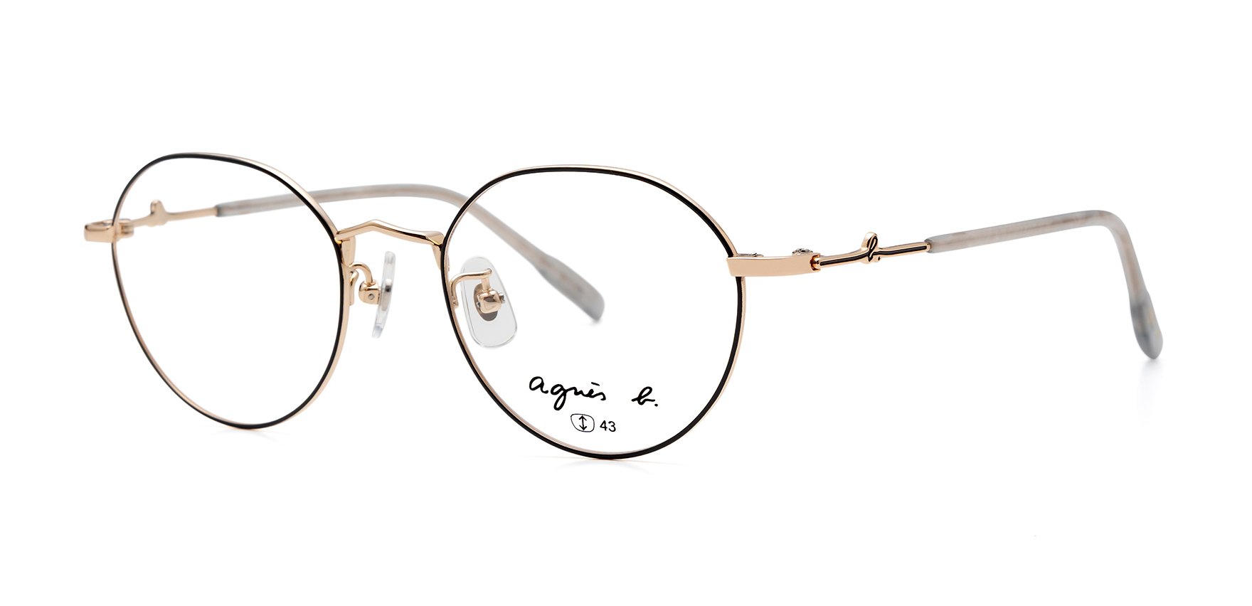 agnes b anb-238 チャコール 50