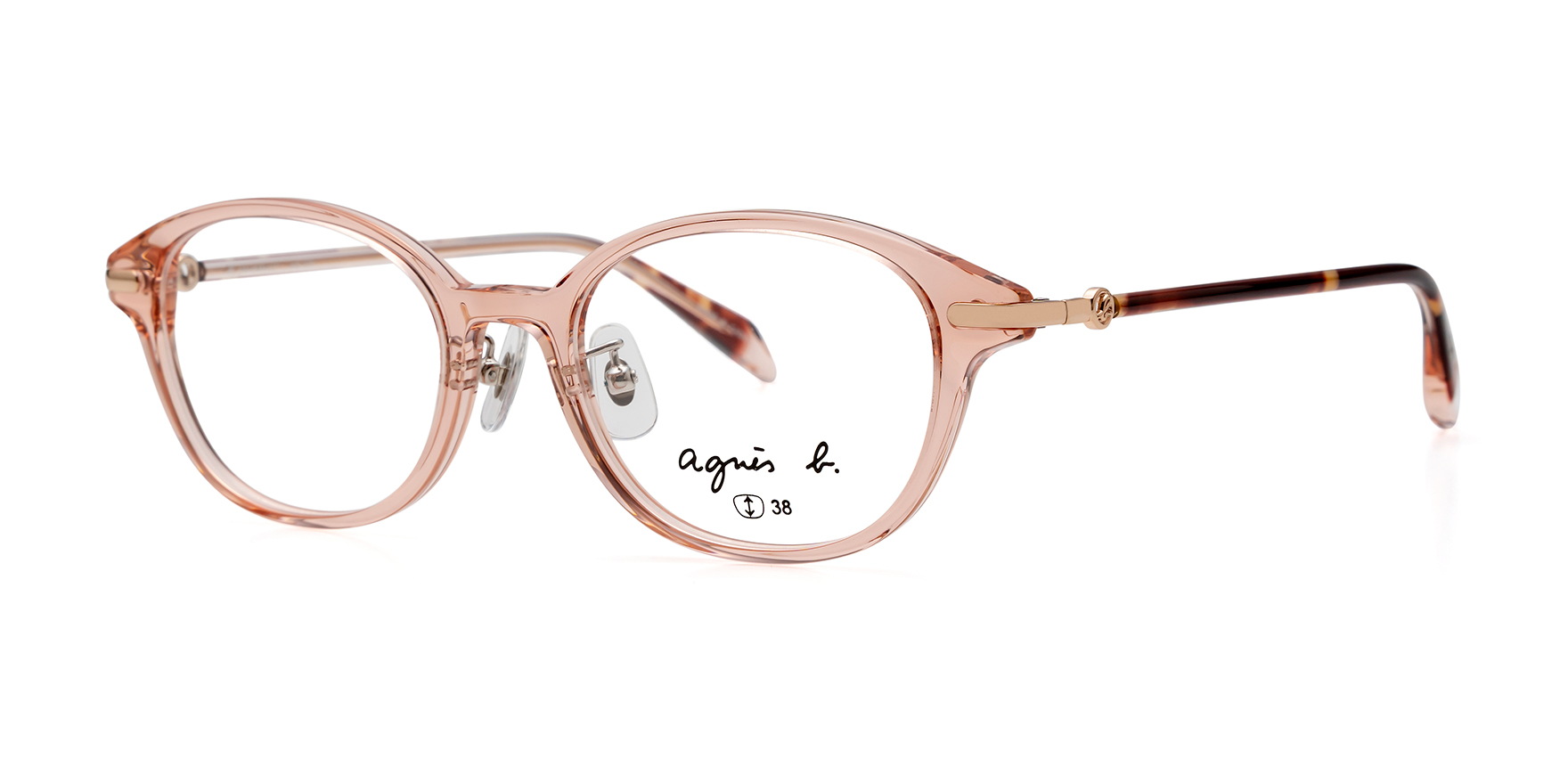 agnes b anb-239 ライトオレンジ 50