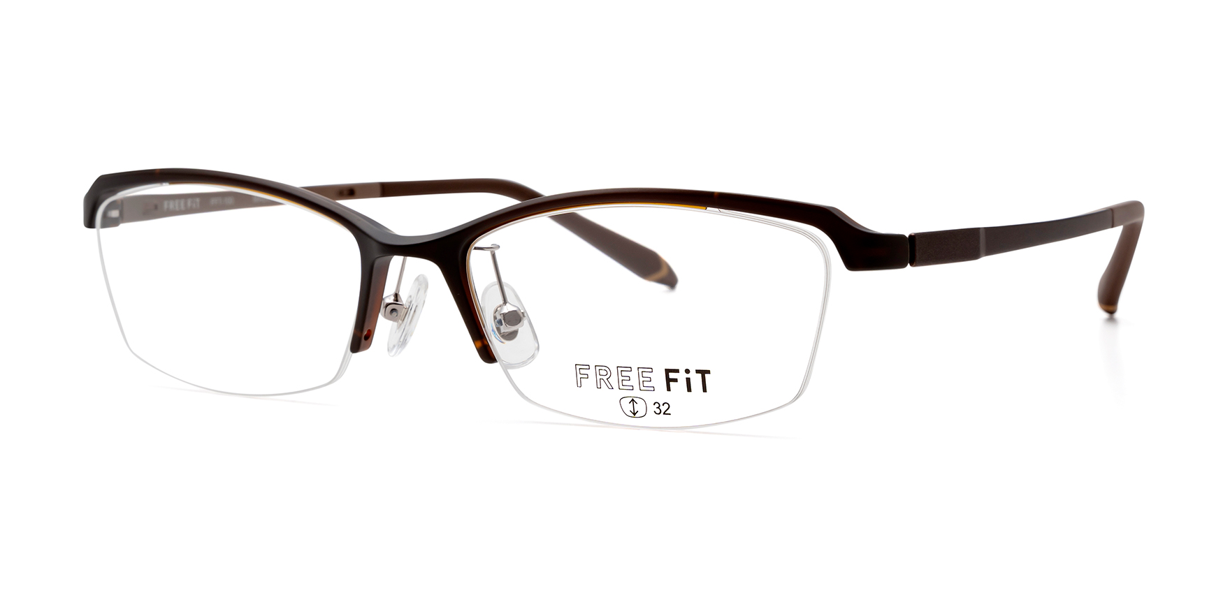 FREE FIT FFT-100 ダークブラウン 55