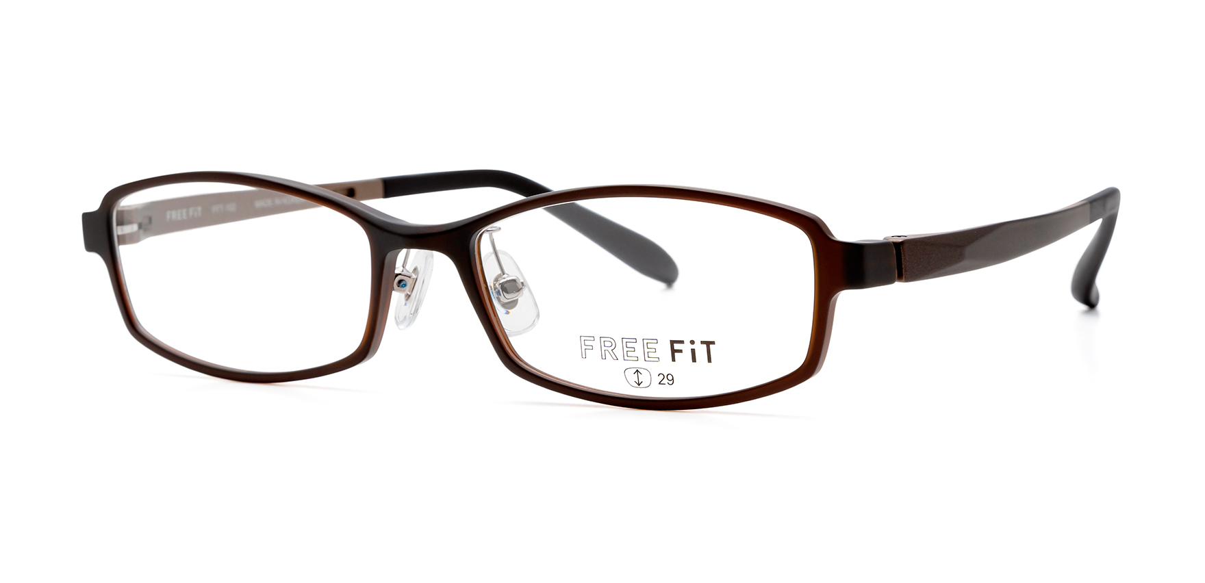 FREE FIT FFT-102 ダークブラウンマット 53
