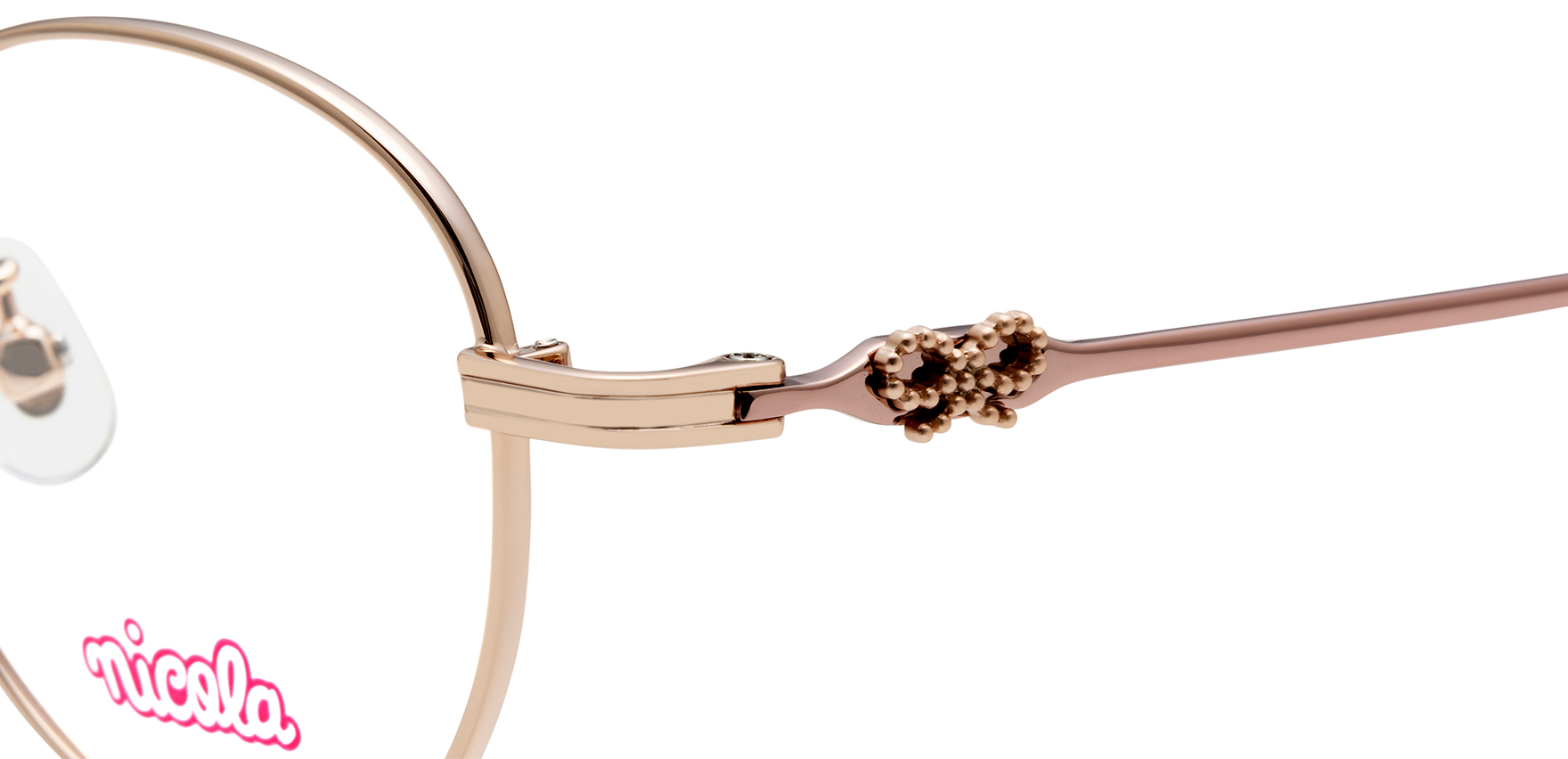 nicola-047 ゴールド/ピンク 47