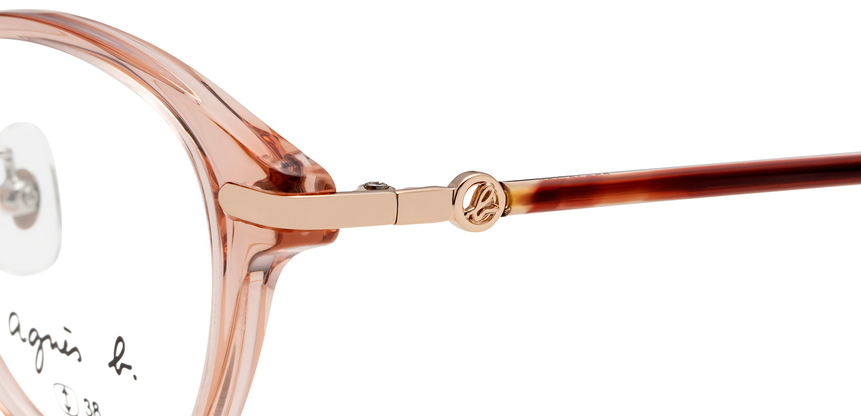 agnes b anb-239 ライトオレンジ 50