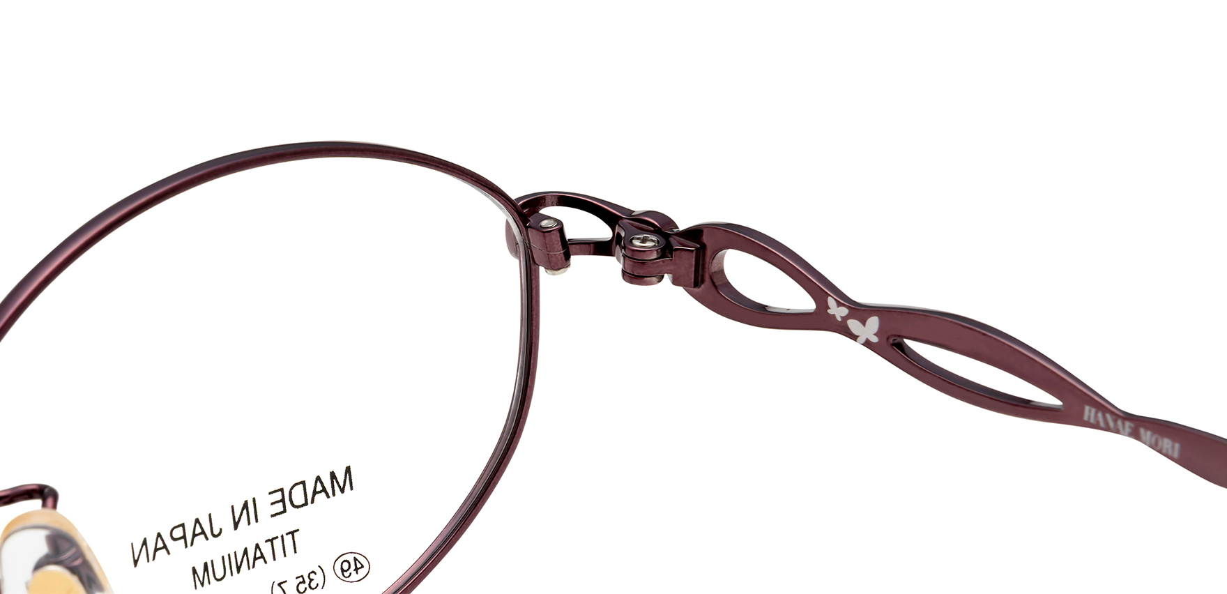 HANAE MORI HM2126 ダークパープル 49