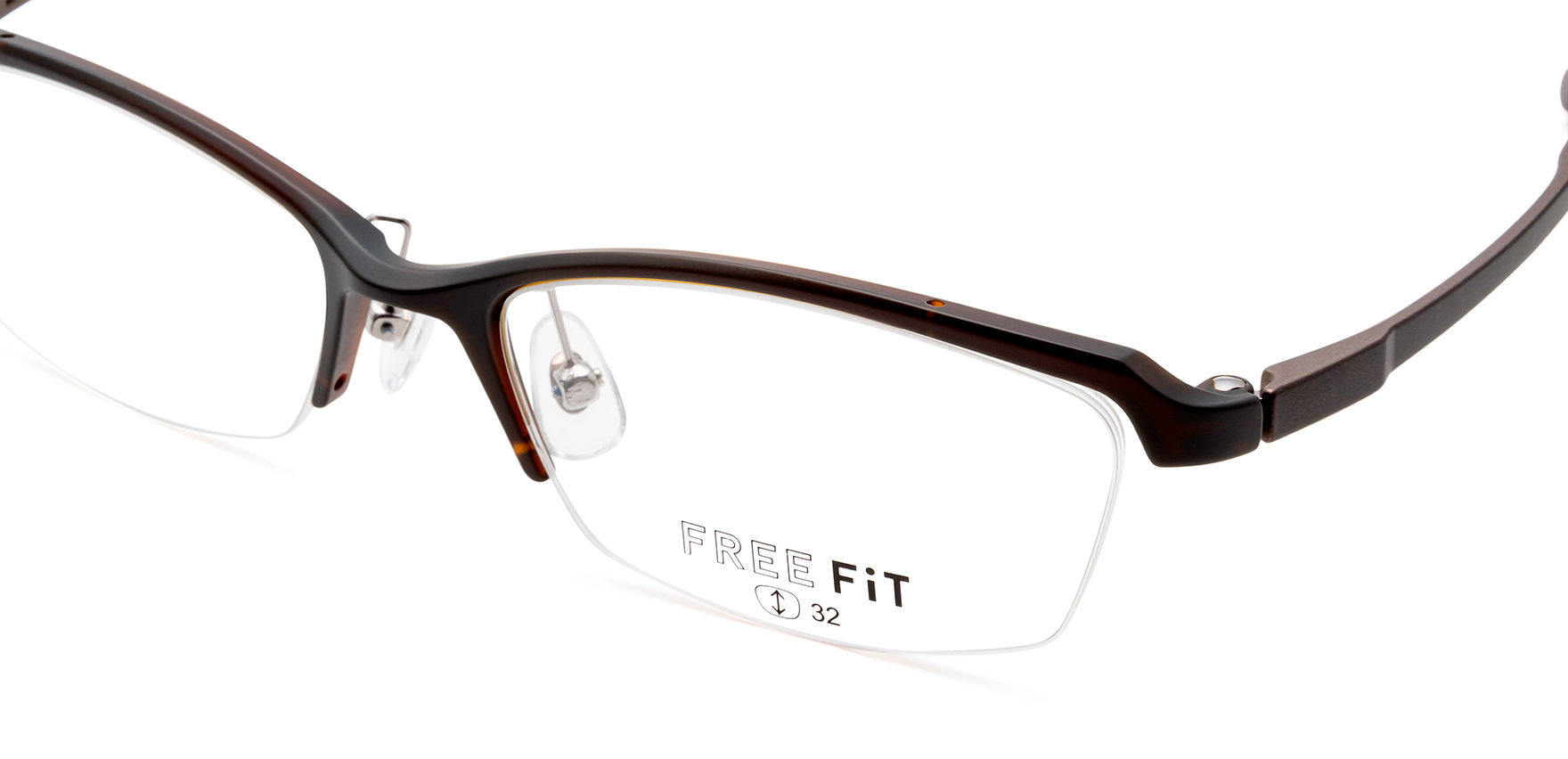 FREE FIT FFT-100 ダークブラウン 55