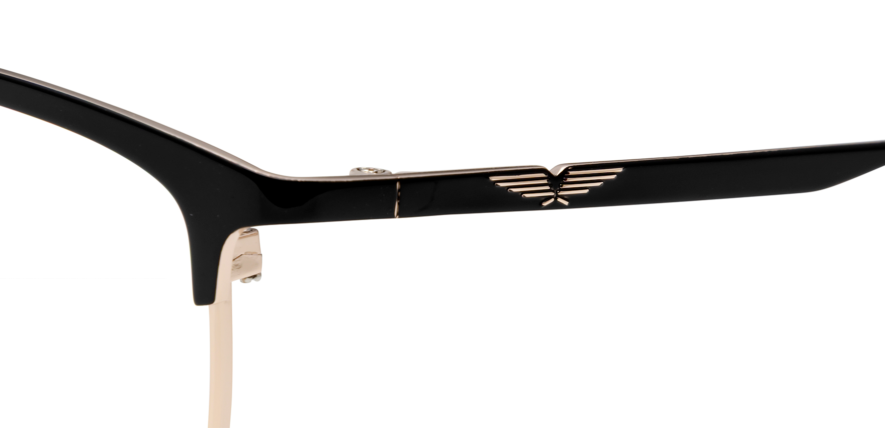 POLICE VPLR36J ブラック/ゴールド 52