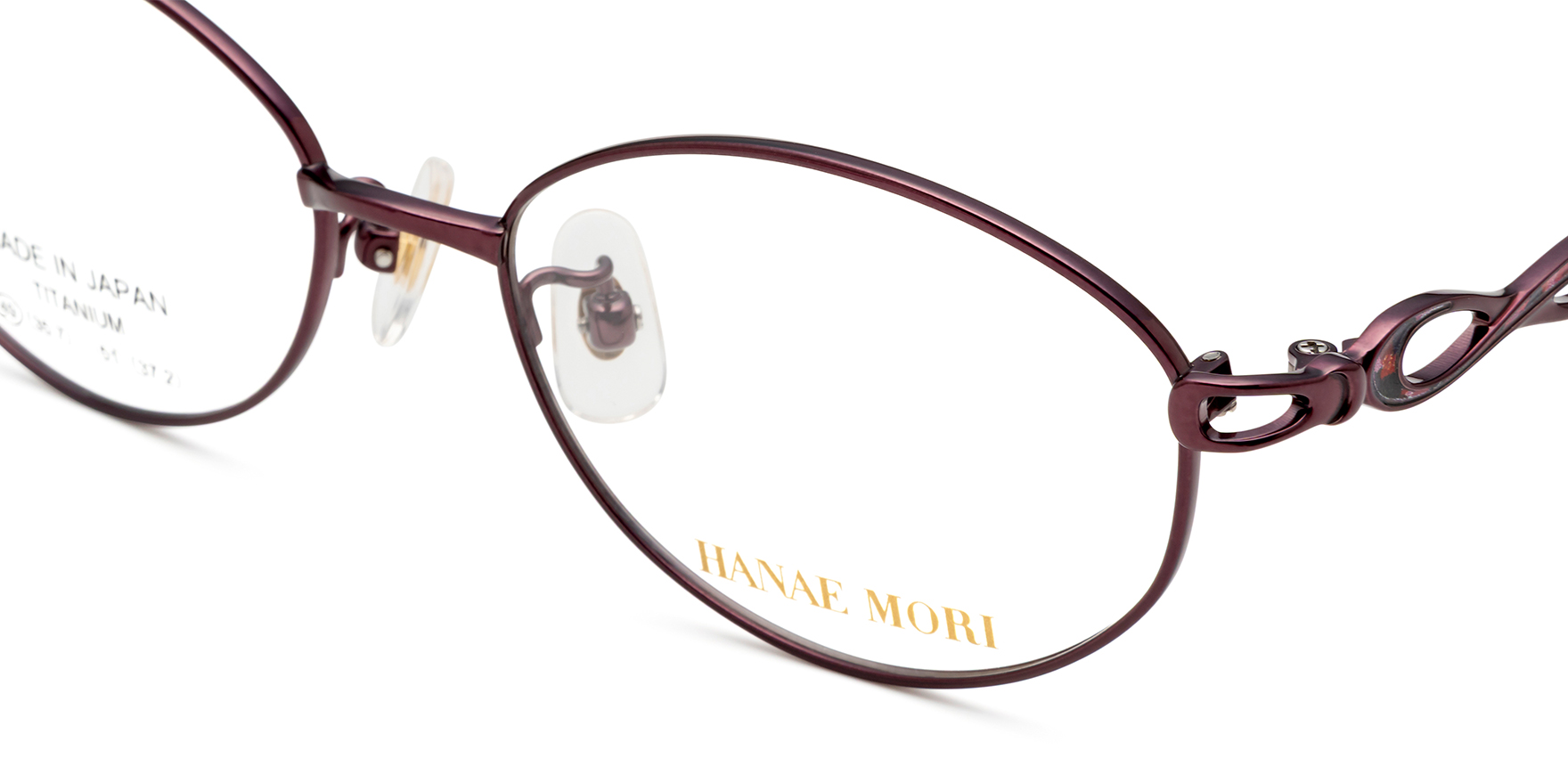 HANAE MORI HM2126 ダークパープル 49