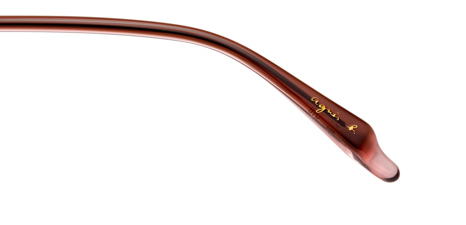 agnes b anb-239 ブラウン 50