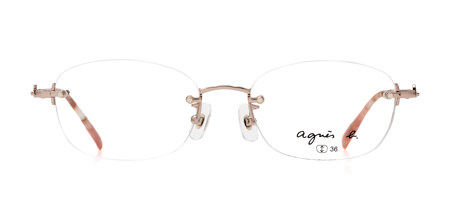 agnes b anb-236 ライトピンク 52