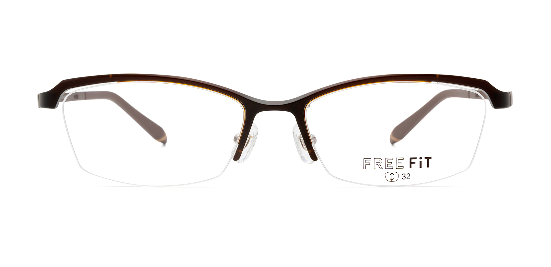 FREE FIT FFT-100 ダークブラウン 55
