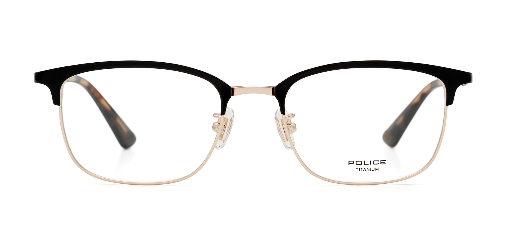 POLICE VPLR36J ブラック/ゴールド 52