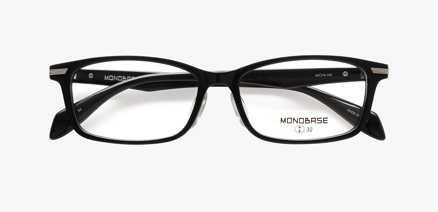 MONOBASE MOB-5011 メガネ 黒 ブラック MONOBASE MOB-5011 メガネ 黒 ブラック - メルカリ