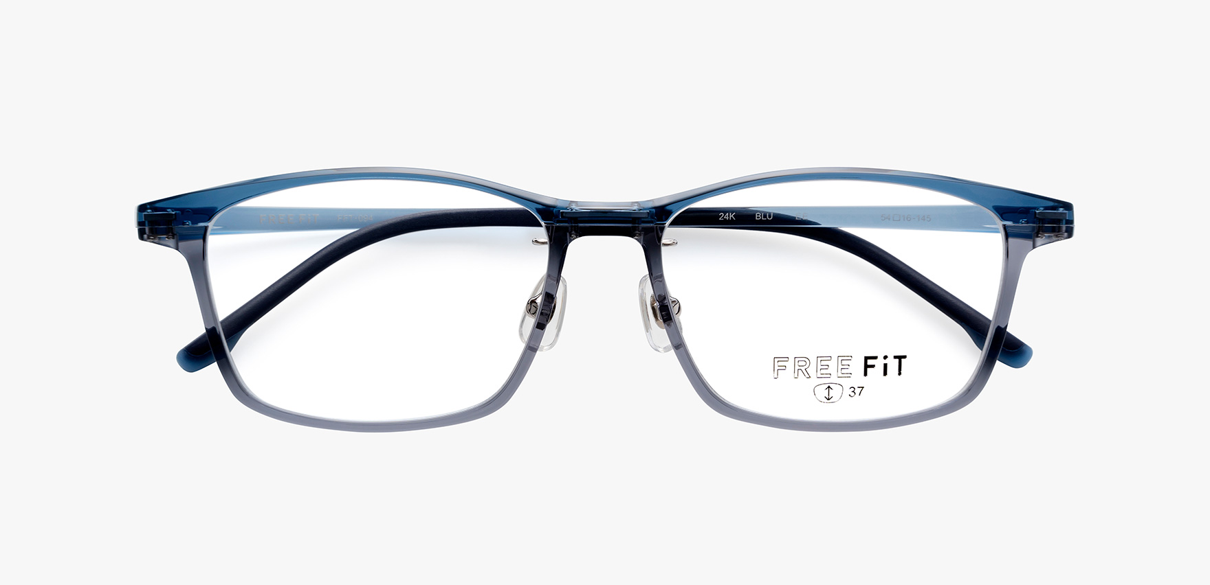 FREE FIT FFT-096 メガネ(度あり)-1.00 FREE FIT FFT-096(57 ﾈｲﾋﾞｰ): メガネフレーム｜眼鏡市場【公式