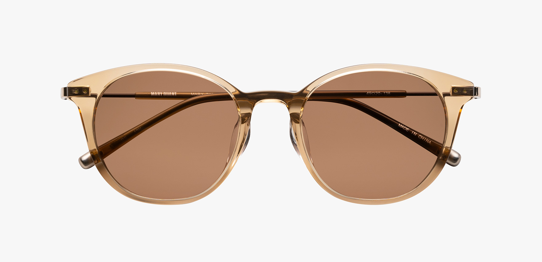 MARY QUANT ブラウンフレーム サングラス tifana_1-240001092513