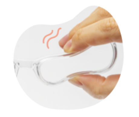 ストレスの少ないやさしいかけ心地！