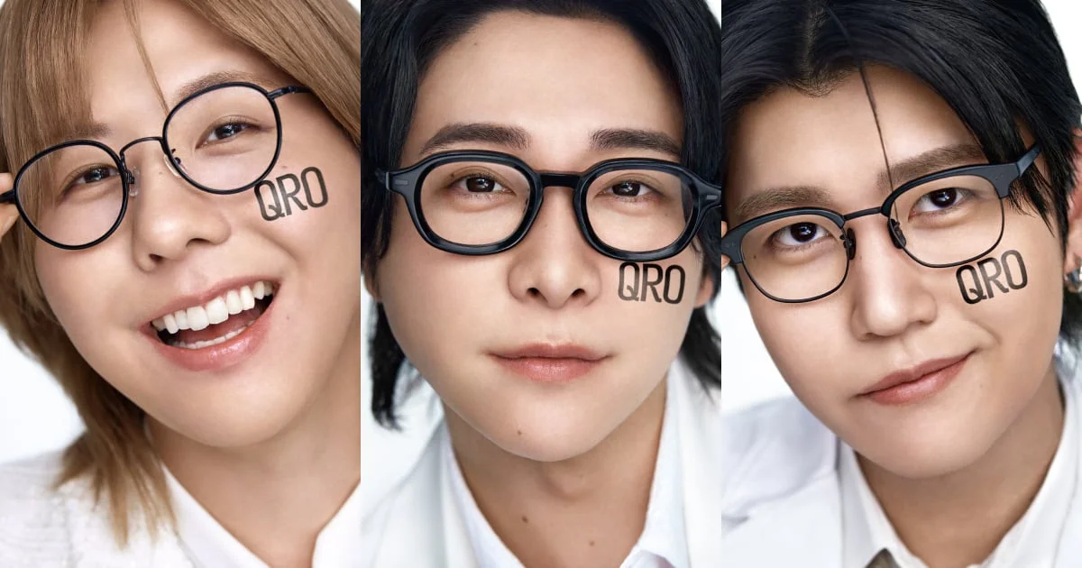 NEWS】Mrs. GREEN APPLE が黒眼鏡専門デザインレーベル「QRO」の